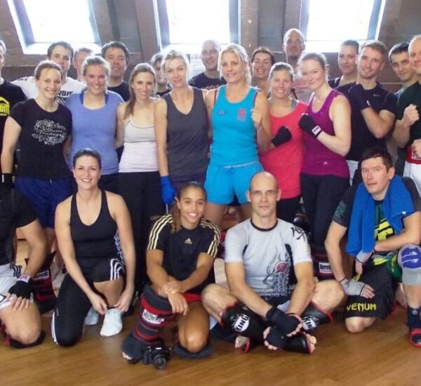 Clinic Kickboksen in de MeridienSpa in Hamburg